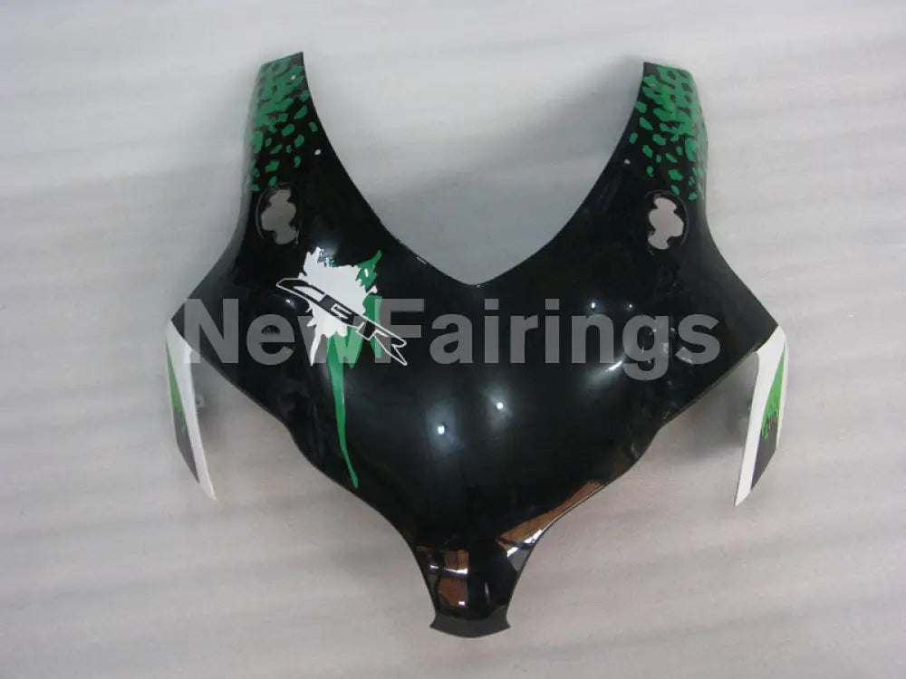 White and Green Black Motorcycle - CBR1000RR 08-11 Fairing Kit