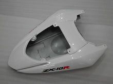 Bild in der Galerieansicht laden, White and Matte Black Factory Style - NINJA ZX-10R 04-05 Fairing Kit