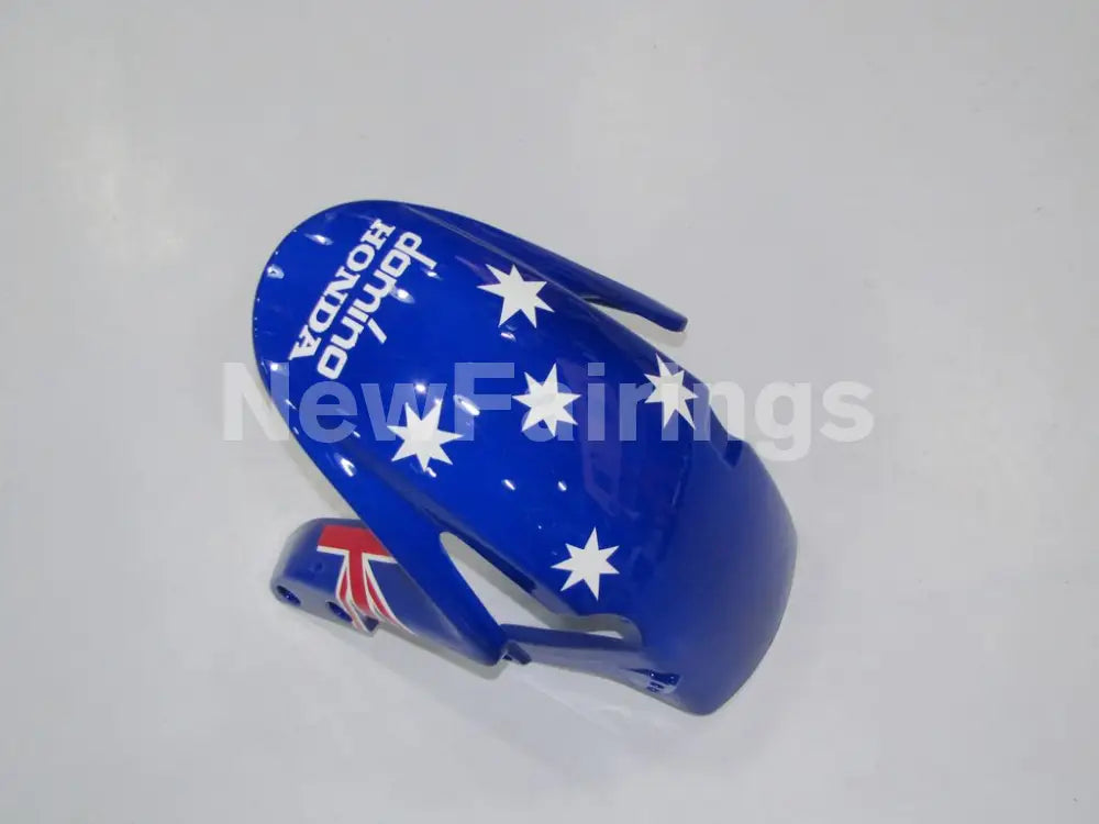 White and Red Blue Lee - CBR600RR 07-08 Fairing Kit