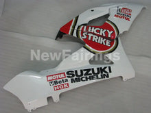 Bild in der Galerieansicht laden, White and Red Lucky Strike - GSX-R1000 05-06 Fairing Kit