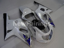 Laden Sie das Bild in den Galerie-Viewer, White Silver and Black Factory Style - GSX-R600 01-03 Fairing Kit