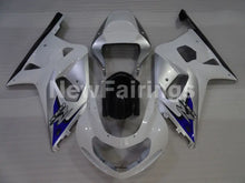 Laden Sie das Bild in den Galerie-Viewer, White Silver and Black Factory Style - GSX-R600 01-03 Fairing Kit