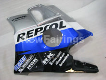 Laden Sie das Bild in den Galerie-Viewer, White and Silver Blue Repsol - CBR600 F2 91-94 Fairing Kit
