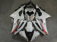 Laden Sie das Bild in den Galerie-Viewer, White and Silver Red No decals - YZF-R6 08-16 Fairing Kit Vehicles &amp; Parts > Vehicle Parts &amp; Accessories > Motor