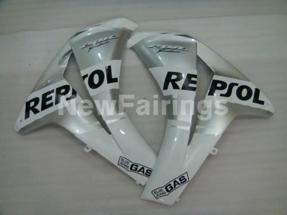 White and Silver Repsol - CBR1000RR 08-11 Fairing Kit