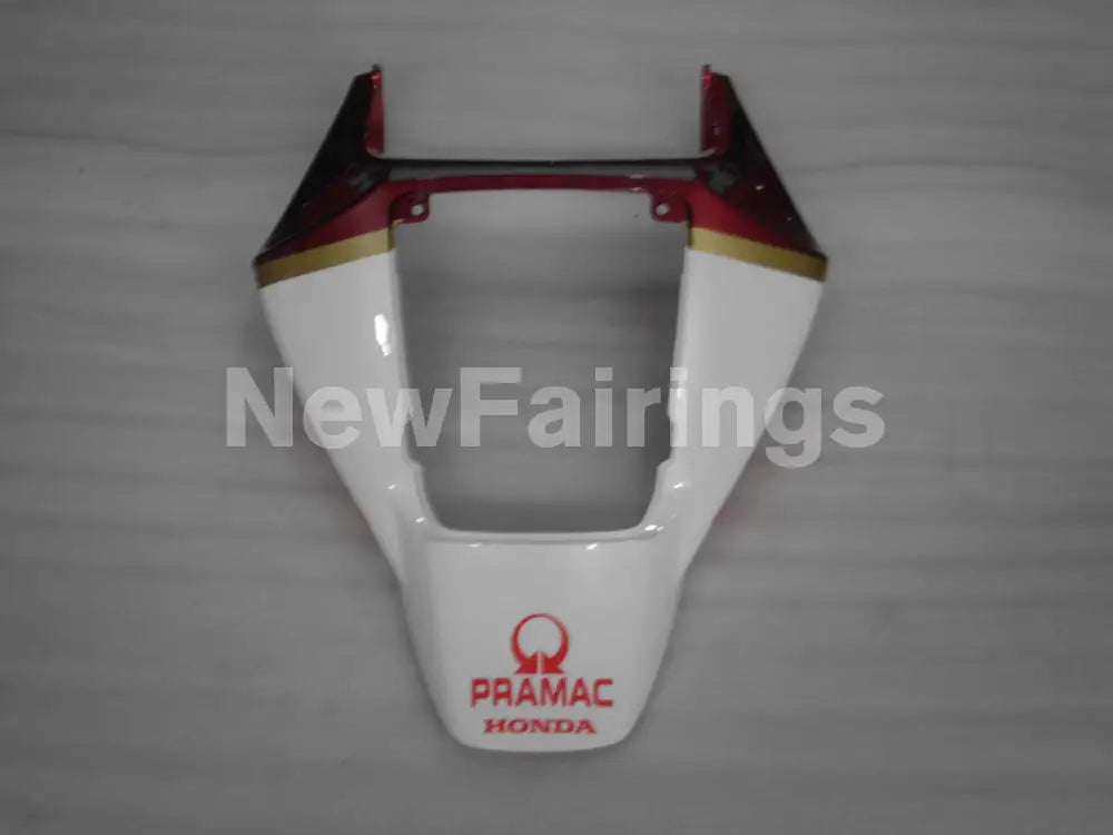 White and Wine Red PRAMAC - CBR1000RR 04-05 Fairing Kit