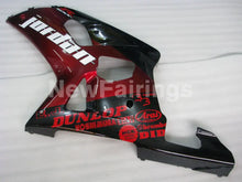 Laden Sie das Bild in den Galerie-Viewer, Wine Red and Black Jordan - GSX-R750 00-03 Fairing Kit