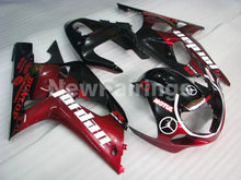 Laden Sie das Bild in den Galerie-Viewer, Wine Red and Black Jordan - GSX-R750 00-03 Fairing Kit