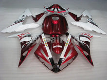 Laden Sie das Bild in den Galerie-Viewer, Wine Red and White FIAT - YZF-R1 04-06 Fairing Kit