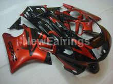 Laden Sie das Bild in den Galerie-Viewer, Wine Red and Black Factory Style - CBR600 F3 95-96 Fairing Kit