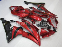 Laden Sie das Bild in den Galerie-Viewer, Wine Red and Black Factory Style - YZF-R6 08-16 Fairing Kit Vehicles &amp; Parts > Vehicle Parts &amp; Accessories > Motor