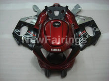 Laden Sie das Bild in den Galerie-Viewer, Wine Red and Black Silver Factory Style - YZF600R Thundercat 96-07 Fairing Kit Vehicles &amp; Parts > Vehicle Parts &amp;
