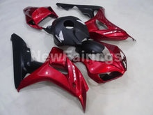 Laden Sie das Bild in den Galerie-Viewer, Wine Red and Matte Black Factory Style - CBR1000RR 06-07 Fairing Kit