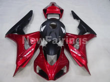 Laden Sie das Bild in den Galerie-Viewer, Wine Red and Matte Black Factory Style - CBR1000RR 06-07 Fairing Kit