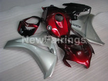 Laden Sie das Bild in den Galerie-Viewer, Wine Red and Silver Factory Style - CBR1000RR 08-11 Fairing Kit