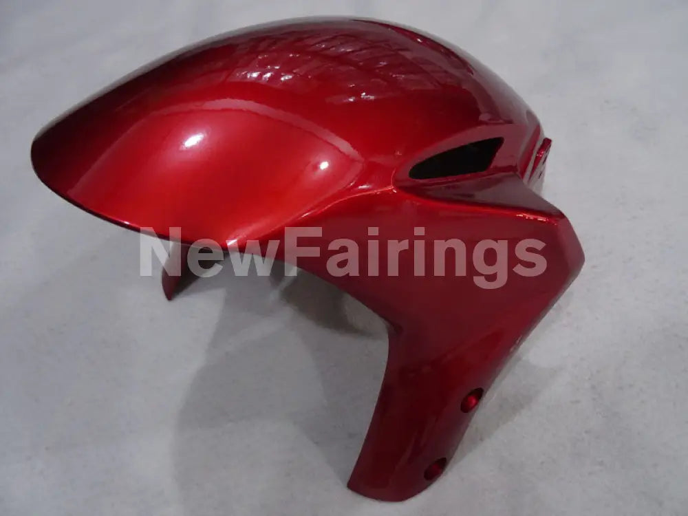 Wine Red and White Factory Style - CBR1000RR 04-05 Fairing Kit