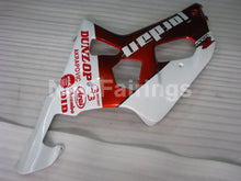 Laden Sie das Bild in den Galerie-Viewer, Wine Red and White Jordan - GSX-R600 01-03 Fairing Kit