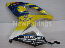 Laden Sie das Bild in den Galerie-Viewer, Yellow and Blue White Corona - GSX-R600 06-07 Fairing Kit -