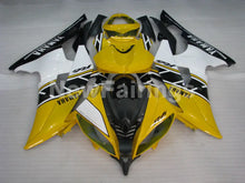 Laden Sie das Bild in den Galerie-Viewer, Yellow and White Black Factory Style - YZF-R6 08-16 Fairing Kit Vehicles &amp; Parts &gt; Vehicle Parts &amp; Accessories &gt; Motor