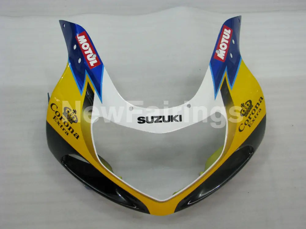 Yellow and Blue Corona - GSX-R1000 00-02 Fairing Kit