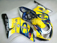 Laden Sie das Bild in den Galerie-Viewer, Yellow and Blue Corona - GSX-R600 01-03 Fairing Kit