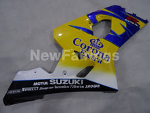 Laden Sie das Bild in den Galerie-Viewer, Yellow Blue Corona - GSX-R600 04-05 Fairing Kit - Vehicles &amp;