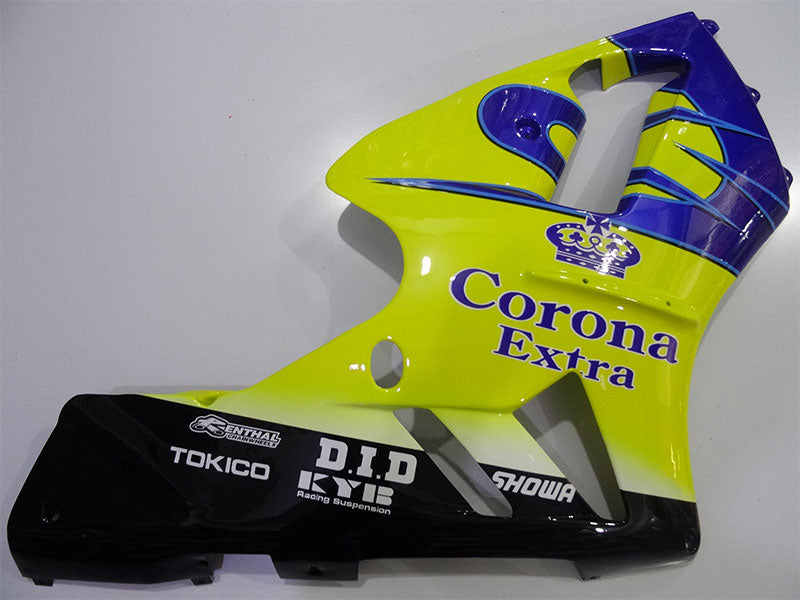 Yellow and Blue Corona - NINJA ZX-12R 02-04 Fairing Kit