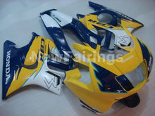 Laden Sie das Bild in den Galerie-Viewer, Yellow and Blue White Factory Style - CBR600 F3 95-96 Fairing Kit
