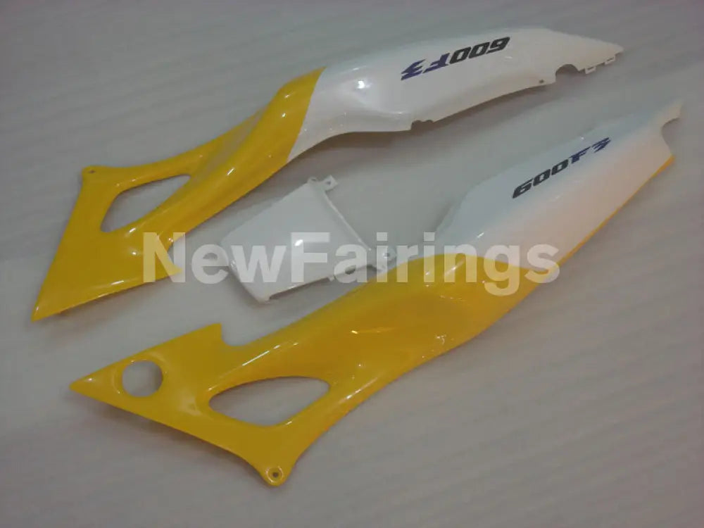 Yellow and Blue White Joes - CBR600 F3 97-98 Fairing Kit