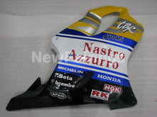 Laden Sie das Bild in den Galerie-Viewer, Yellow and Blue White Nastro Azzurro - CBR600 F4 99-00 Fairing Kit