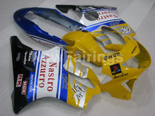 Laden Sie das Bild in den Galerie-Viewer, Yellow and Blue White Nastro Azzurro - CBR600 F4 99-00 Fairing Kit