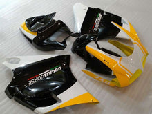 Bild in der Galerieansicht laden, Yellow and White Black Factory Style - Ducati 748 96-02 Fairing Kit