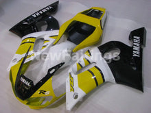 Laden Sie das Bild in den Galerie-Viewer, Yellow and White Black Factory Style - YZF-R6 98-02 Fairing Kit Vehicles &amp; Parts > Vehicle Parts &amp; Accessories > Motor