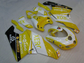 Yellow and White Black Xerox - Ducati 749/999 05-06 Fairing