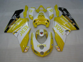 Yellow and White Black Xerox - Ducati 749/999 05-06 Fairing